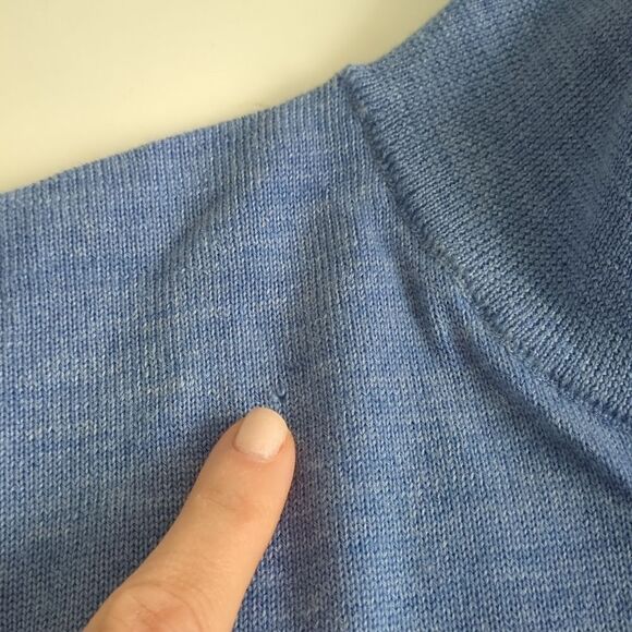 Paul Stuart 1/4 Zip Sweater Size XL - Picture 7 of 8